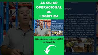 Auxiliar de Logística shorts [upl. by Netsoj]