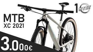 10 MTB Cross Country XC 2021 budget 3000 euro a confronto  MTBT [upl. by Adnirolc]