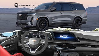 2023 Cadillac EscaladeV interior and exterior colors unofficial [upl. by Weider836]