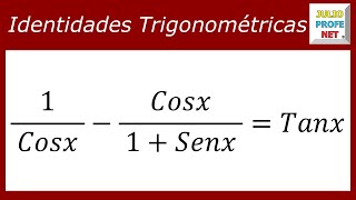 DEMOSTRACIÓN DE IDENTIDADES TRIGONOMÉTRICAS  Ejercicio 4 [upl. by Yrhcaz194]