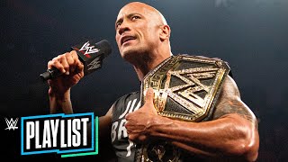 The Rock’s electrifying Raw moments WWE Playlist [upl. by Netta]