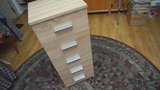 5 Drawer Chest assembly JYSK KABDRUP 3659390 [upl. by Ellehcem948]