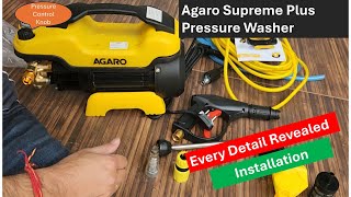 AGARO Supreme Plus Pressure Washer  Detailed Review amp Installation Pressure Washer  Car Washer [upl. by Nelaf433]