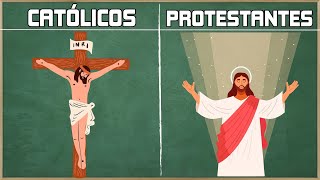 Católicos vs Protestantes Las Creencias que los Separan y los Acercan [upl. by Nydnarb]