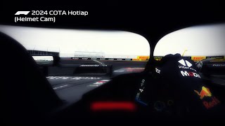 F1 2024 COTA Hotlap Helmet Cam [upl. by Eila]