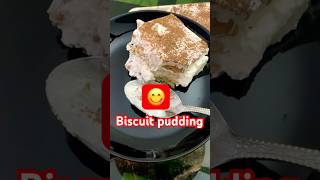 Biscuit pudding foodshorts 🍪verytasty foodlover 🤤😋 [upl. by Etz]