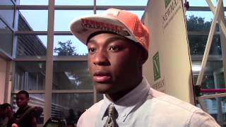 Kendall Bussey Jr talks committing to Tennessee why he chose Volunteers Video [upl. by Etteuqram5]