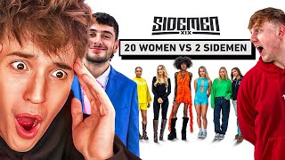 Reacting To 20 Women Vs 2 Sidemen Angry Ginge amp Danny Aarons Edition [upl. by Prospero523]