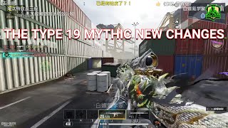 THE TYPE 19 MYTHIC NEW CHANGES  Call of Duty Mobile  Green Forces Gaming [upl. by Berwick]