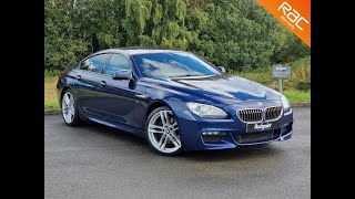 2014 BMW 6 Series 640d Gran Coupe MSport 30 Diesel Auto HK14ZPT Rockpoint Cars [upl. by Nnylesor]