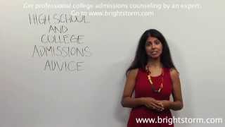 High School amp College Counseling on Brightstorm [upl. by Caniff769]