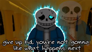 THIS CHARACTER NOW VERY OP Undertale Last Corridor Neutral Run Sans  ReworkRebalance Gameplay [upl. by Beora469]