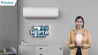 Daikin Hepta Sense Technology [upl. by Inesita]