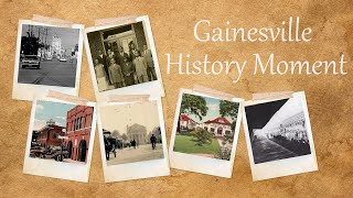 Gainesville History Moment  Live Music Venues [upl. by Lotta]