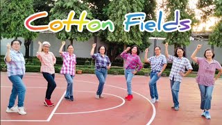 COTTON FIELDS  LINE DANCE Chor  Lita Arnanda  INA  Demo by  LD Bimo [upl. by Ruthven]