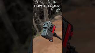 How to Mount insta360 camara how to looks🏍️🔥insta360onex2 motovlog 360video [upl. by Paradies]