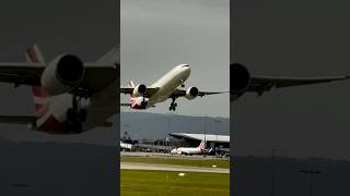 Air Mauritius A330 take off from YPPH airport airbus aviation perth [upl. by Airat]