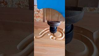 Satisfying Wood Carving Machines ✅ shorts youtubeshorts [upl. by Nahttam72]