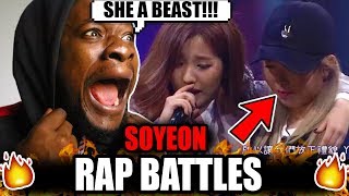 Soyeon Battle Raps GIdle Reaction [upl. by Nylazor520]