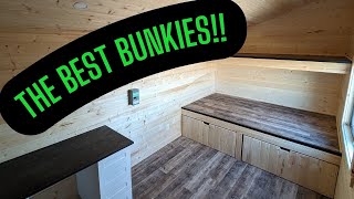 9x16 Bunkie Cabin Build full build start to finish [upl. by Weight]