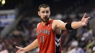 Jonas Valanciunas Raptors 2015 Season Highlights [upl. by Shornick360]