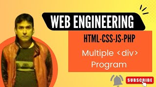 Multiple Div Program  DIV in HTML  Div Tag in HTML in Hindi  DIV Tag in HTML  HTML  HTMLampCSS [upl. by Znieh]