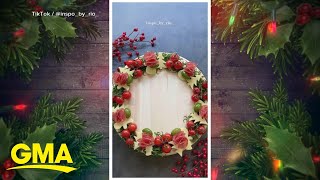 How to create a charcuterie wreath for the holidays [upl. by Margaretha]