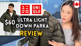 Uniqlo Ultra Light Down Jacket Parka detailed review [upl. by Netfa]