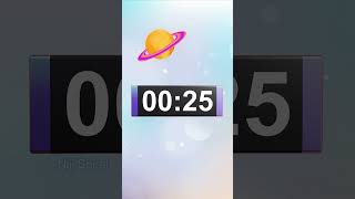 1 Minute Countdown Timer with Music timer [upl. by Ballinger]