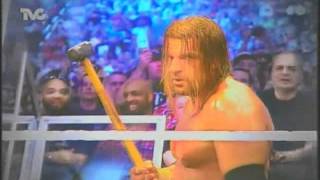 Triple H vs The Undertaker wrestlemania 28 promo en español [upl. by Sapienza]