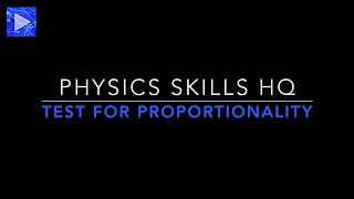 How to Test for Proportionality [upl. by Robinson]