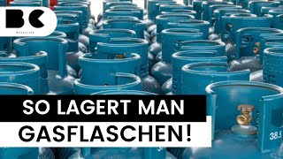 So lagern Sie Gasflaschen richtig [upl. by Quitt]