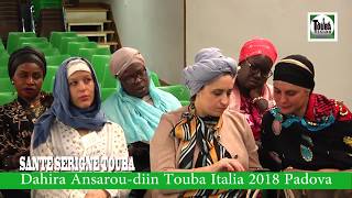 Lexemplarité des Mouride ITV SAbdallah Fahmi italia padova 2018 [upl. by Ahsirtak]