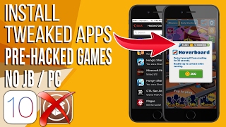 TweakBox Install Tweaked Games Tweaked Apps For Free iOS 1021 No JBPC [upl. by Aetnuahs]