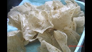 Jwariche Papad  ज्वारीचे पापड ज्वारीच्या भातोड्या  Jowar Papad [upl. by Ailime]