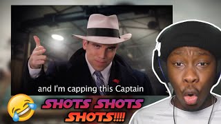 Blackbeard vs Al Capone Epic Rap Battles of History  Reaction [upl. by Zollie]