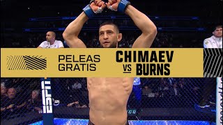 UFC294 Pelea Gratis Chimaev vs Burns [upl. by Powell]