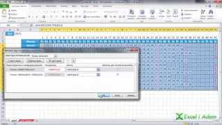 Excel  Mini kalendarz w arkuszu  porada 167 [upl. by Attemaj265]