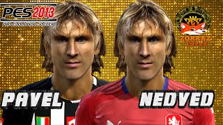 Pavel Nedved face pes 2013 by zorraz [upl. by Eylsel]