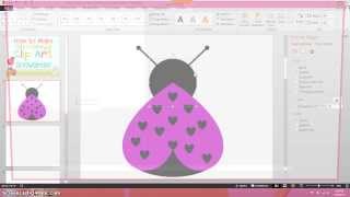 How to Make Cute and Colorful Clip Art in PowerPoint [upl. by Ojaras]