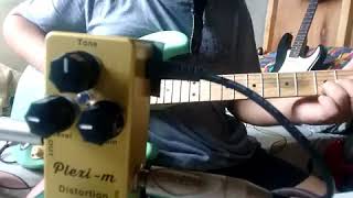 Mosky plexi M distortion sound test [upl. by Elexa]