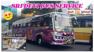 Sri Devi 🥰 Hosur 🔁 Dharmapuri Via  Rayakottai Palacode batman airbus speedkingprivatebusbus [upl. by Niwde806]