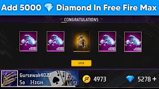 Free Fire Max Diamond Trick 2023  How To Get Free Diamonds In Free Fire Max  Free Diamonds [upl. by Yttiy]