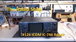 126 ICOM IC 746 Repair [upl. by Rochemont]