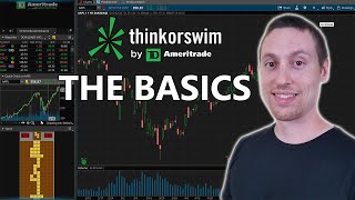 ThinkorSwim THE BASICS  DESKTOP APP TUTORIAL [upl. by Weinstein554]