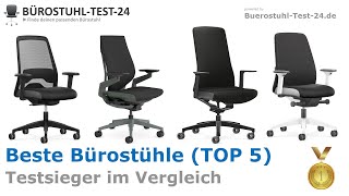 Beste Bürostühle 2024 TOP 5 🥇 Testsieger im Vergleich Gute Schreibtischstühle [upl. by Wilkinson]