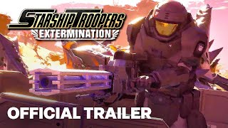 Starship Troopers Extermination  Official quotThe New Vanguardquot Update 070 Trailer [upl. by Olin]