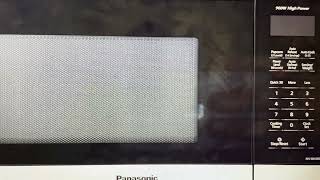 Hard Reset a Panasonic Microwave [upl. by Aikemal]