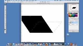 How to Make a Parallelogram in Photoshop  Using Adobe Photoshop [upl. by Erret]