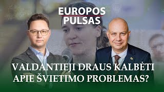 Aurelijus Veryga VALDANTIEJI DRAUS KALBĖTI APIE ŠVIETIMO PROBLEMAS [upl. by Schram]